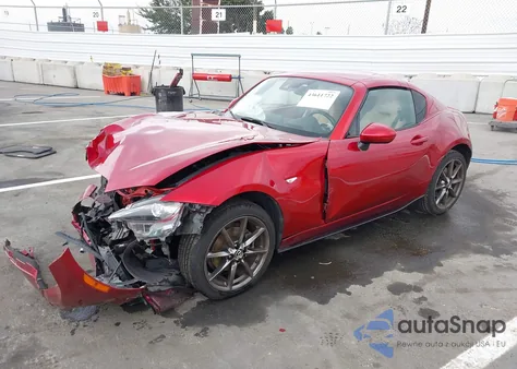 2019 Mazda Mx-5 Miata Rf Grand Touring z USA, uszkodzony, nr VIN JM1NDAM74K0305334